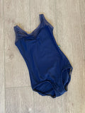 Lucky Leo, Navy Blue Leotard, XXS Child 6/7