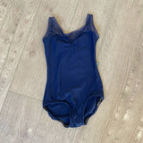 Lucky Leo, Navy Blue Leotard, XXS Child 6/7