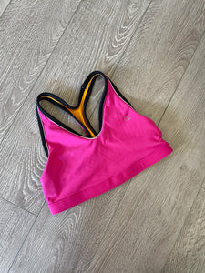 Champion, Bright Pink Sports Bra, AM Women's 8/10