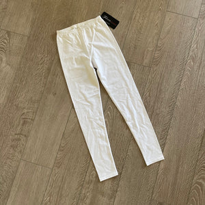 Theatricals, Pure White Dance Leggings, MC 8/10