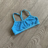 Ivivva, Blue Striped Sports Bras, CS 6