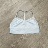 Five Dancewear, White Boss Bra Top, MA Women's 6/8