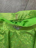 Neon Green High Low Ballroom Skirt, CM 8