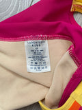 Land's End, Pink Yellow Swimsuit Leotard, CXS 2T