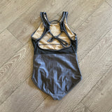 Kandi Kouture, Shiny Grey Leotard, CXL 10