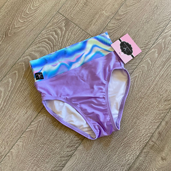 Kandi Kouture, Purple Lavender Briefs, AXS Women's 0/2 - Final Sale Dancewear Resale 3.0 Kandi Kouture, Purple Lavender Briefs, AXS Women's 0/2 - Final Sale Dancewear Resale 3.0