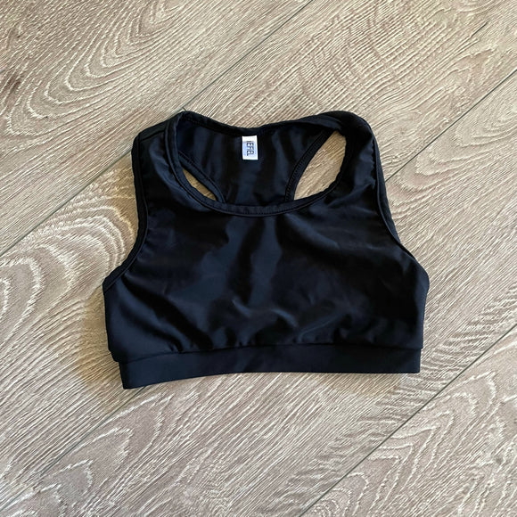 iEFiEL, Black Racer Back Bra Top, CL 6/6x