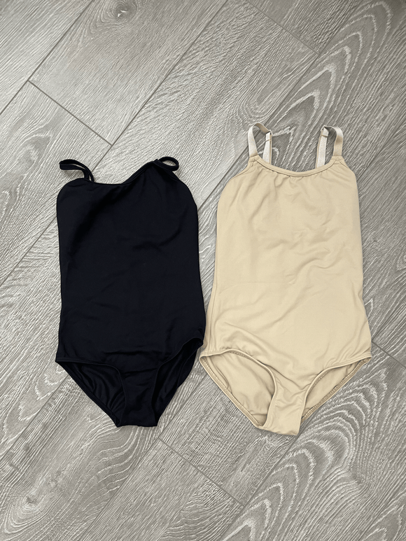 Bloch, Basic Leotards in Black and Nude, CS 4/6