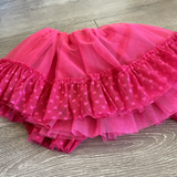 Bloch, Pink Hearts Multi Layer Tutu Skirt, Child 4/6