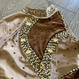 AA Dance, Semi Custom Opera Costume in Tan, CL 8/9