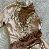 AA Dance, Semi Custom Opera Costume in Tan, CL 8/9