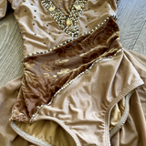 AA Dance, Semi Custom Opera Costume in Tan, CL 8/9