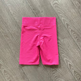 Soel Dancewear, Neon Pink Biker Shorts, CXL 10/12