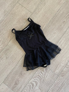 Danskin, Black Tutu Leotard, CS 2/4