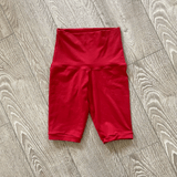 Second Skin, Red Biker Shorts, CM 7/8