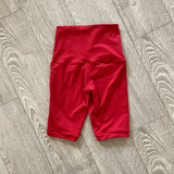 Second Skin, Red Biker Shorts, CM 7/8