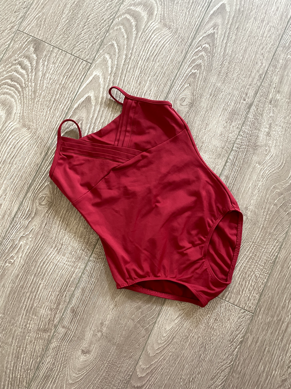 Mirella, Red Criss Cross Leotard, CL 8/10