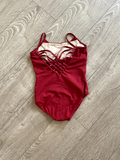 Mirella, Red Criss Cross Leotard, CL 8/10