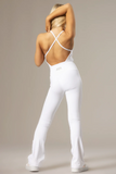 Tiger Friday, Knockout Unitard in White Chalk, CXL Child 10/12 - Final Sale