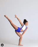 Opra Dancewear, White Suspender Leotard, CI 5/6